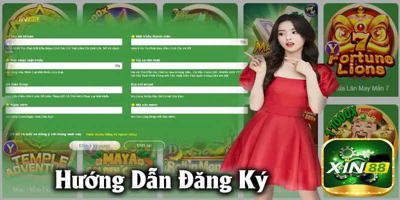 Các bước hướng dẫn đăng ký tài khoản Casino xin88 đơn giản dễ dàng